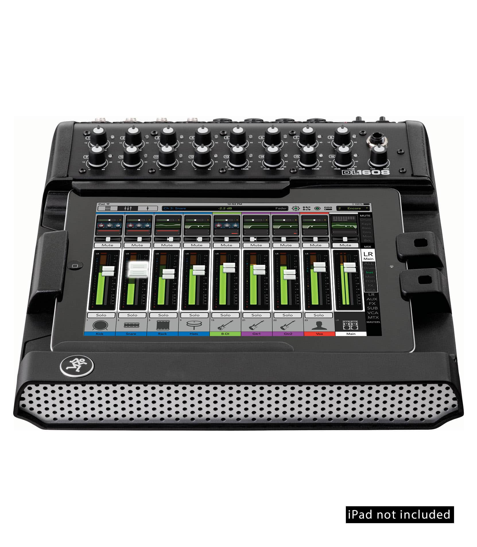 DL1608 16 channel Digital Live Sound Mixer w iPad
